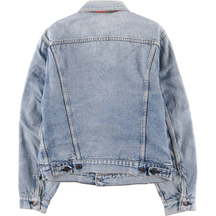 1990'S Levi's 70507-0314 Denim Jacket, Made in USA, Men's Size Medium cotton blue type Vintage Second Hand