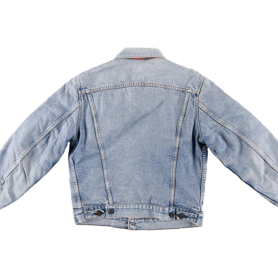 1990'S Levi's 70507-0314 Denim Jacket, Made in USA, Men's Size Medium cotton blue type Vintage Second Hand