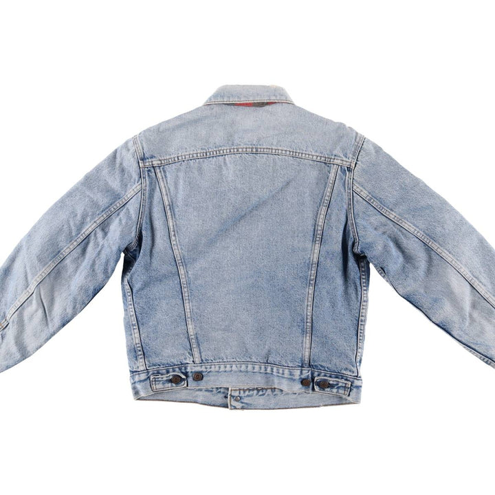 1990'S Levi's 70507-0314 Denim Jacket, Made in USA, Men's Size Medium cotton blue type Vintage Second Hand