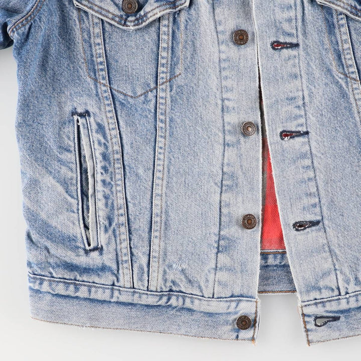1990'S Levi's 70507-0314 Denim Jacket, Made in USA, Men's Size Medium cotton blue type Vintage Second Hand
