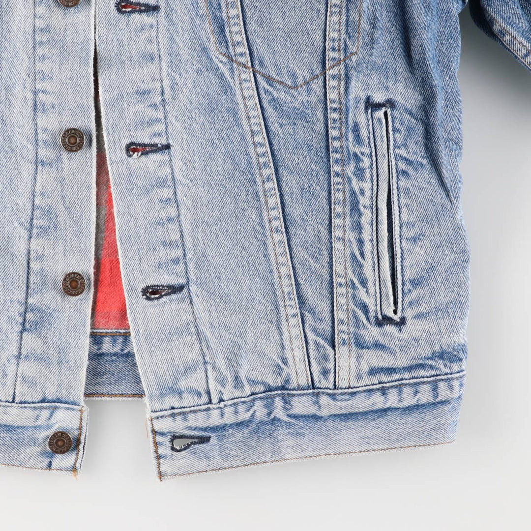 1990'S Levi's 70507-0314 Denim Jacket, Made in USA, Men's Size Medium cotton blue type Vintage Second Hand