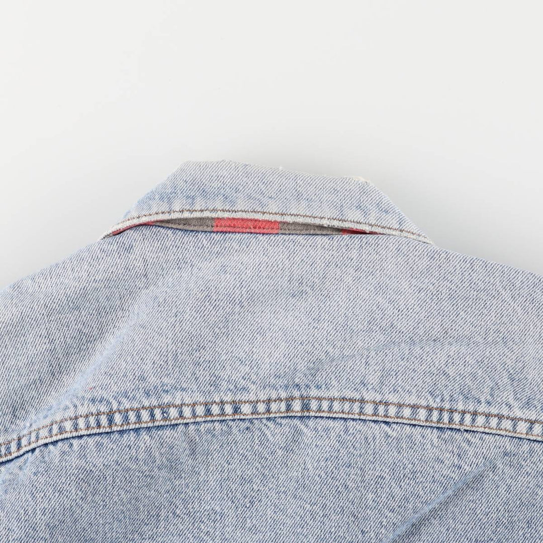1990'S Levi's 70507-0314 Denim Jacket, Made in USA, Men's Size Medium cotton blue type Vintage Second Hand
