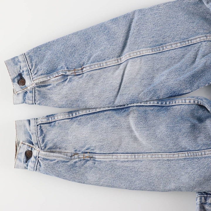 1990'S Levi's 70507-0314 Denim Jacket, Made in USA, Men's Size Medium cotton blue type Vintage Second Hand