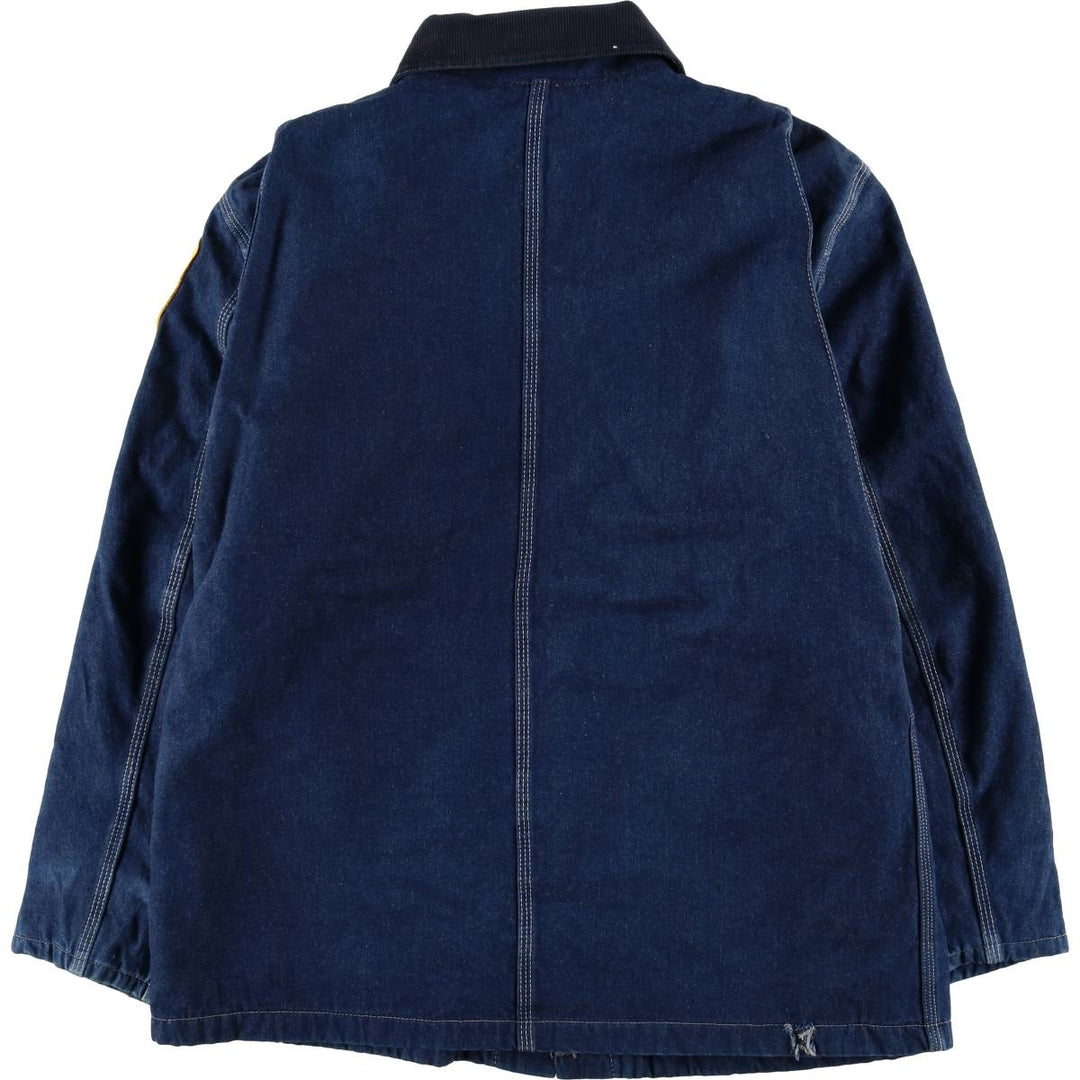 Dickies denim coveralls, men's size L unclear blue type Vintage Second Hand