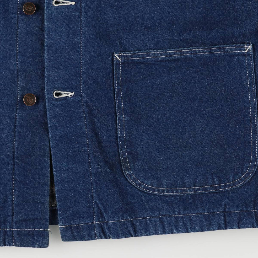 Dickies denim coveralls, men's size L unclear blue type Vintage Second Hand