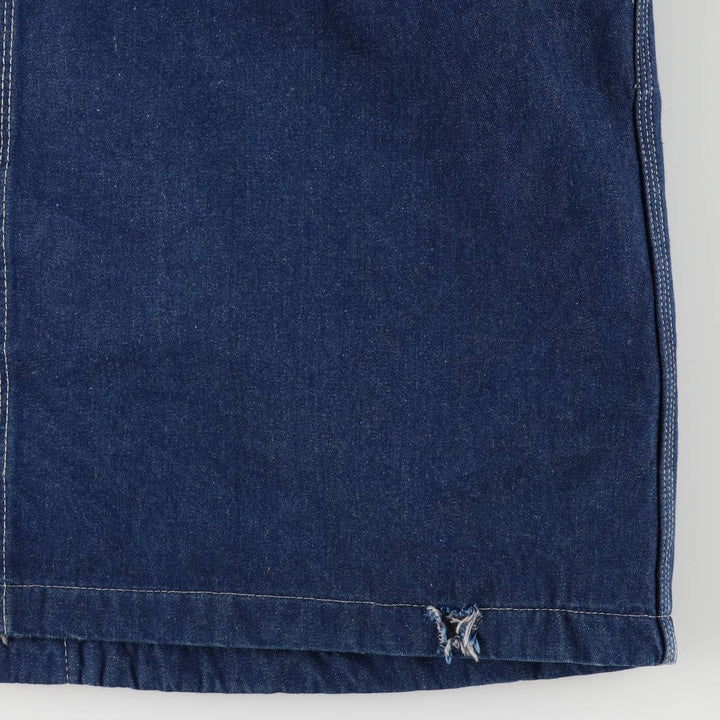 Dickies denim coveralls, men's size L unclear blue type Vintage Second Hand