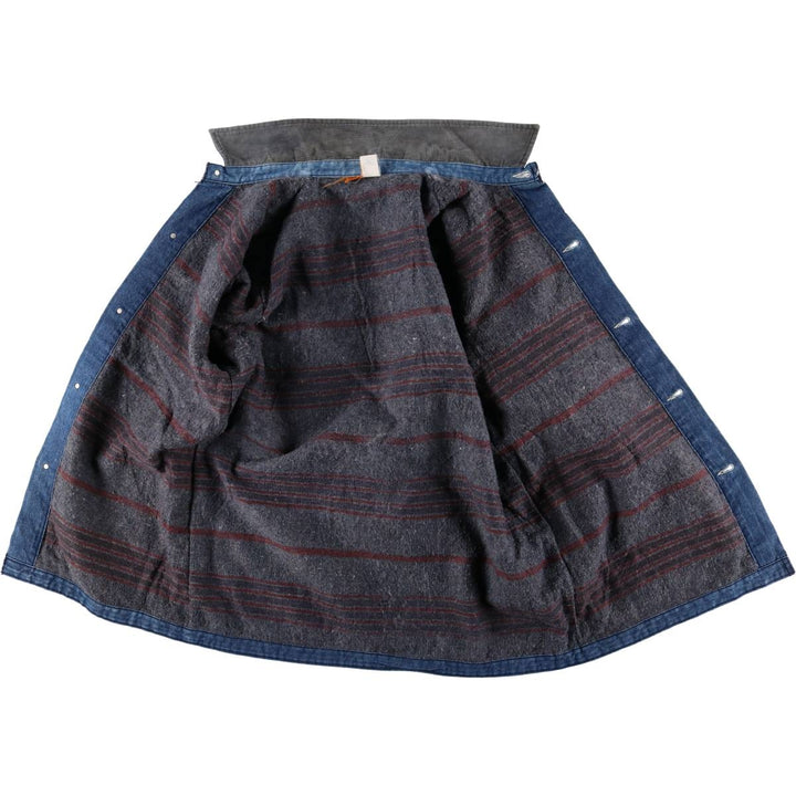 Vintage 1980'S Big Ben denim coverall, made in the USA, size XL, men's cotton blue type Vintage Second Hand