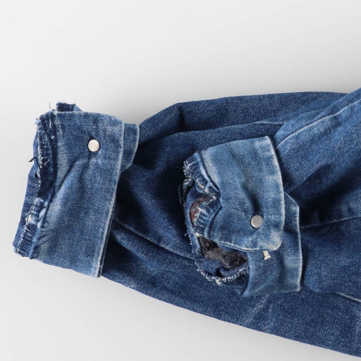 Vintage 1980'S Big Ben denim coverall, made in the USA, size XL, men's cotton blue type Vintage Second Hand