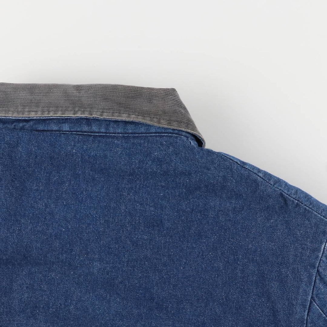 Vintage 1980'S Big Ben denim coverall, made in the USA, size XL, men's cotton blue type Vintage Second Hand