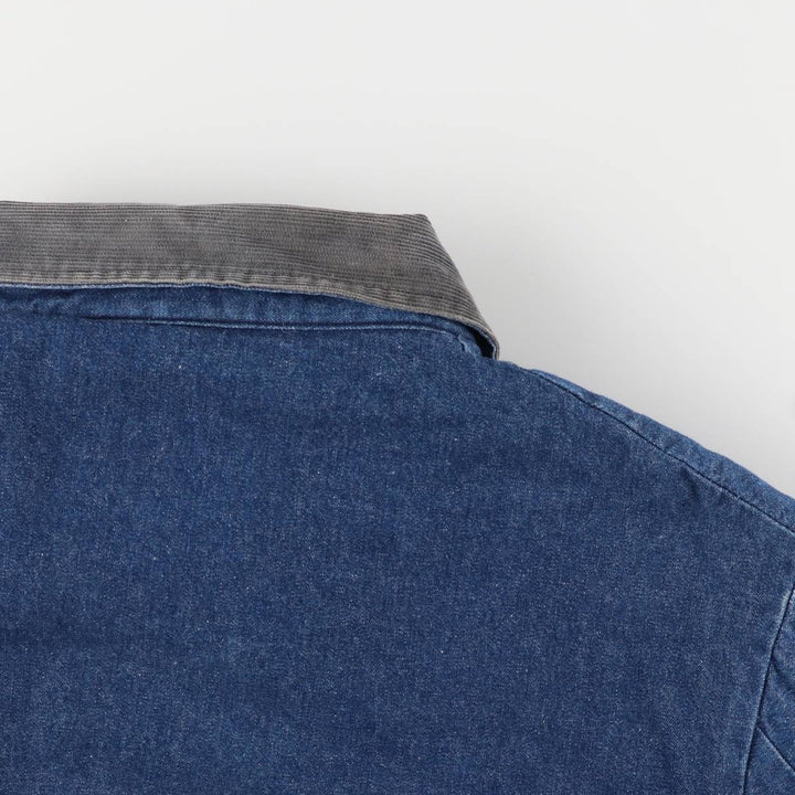 Vintage 1980'S Big Ben denim coverall, made in the USA, size XL, men's cotton blue type Vintage Second Hand