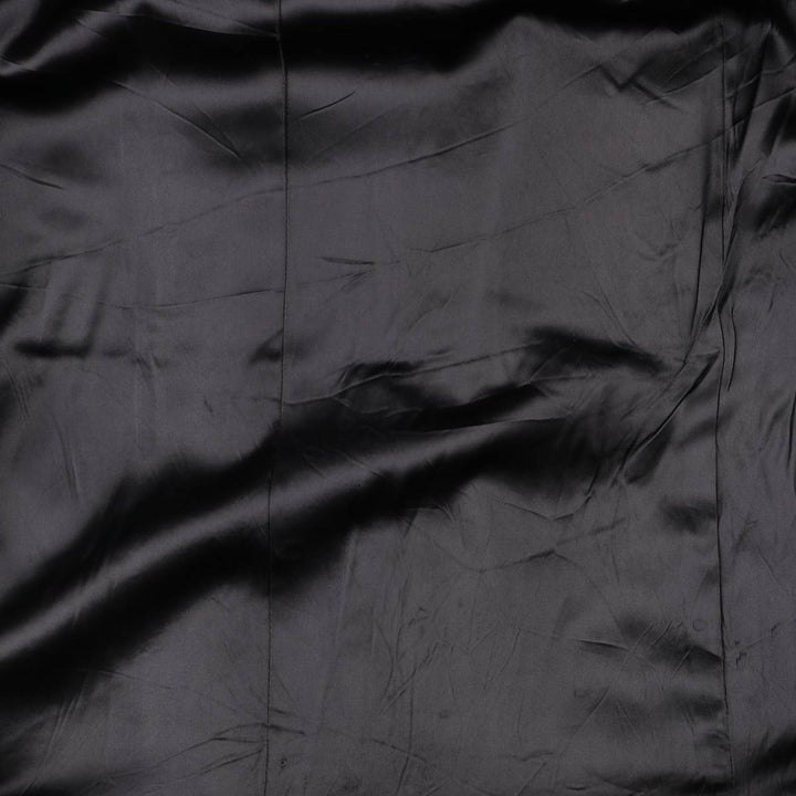 Pierre Cardin wool long coat, men's size M wool navy blue type Vintage Second Hand