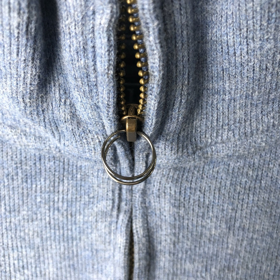 Ralph Lauren POLO by Ralph Lauren Half-Zip Sweatshirt, Men's XL cotton Blue type light blue Vintage Second Hand
