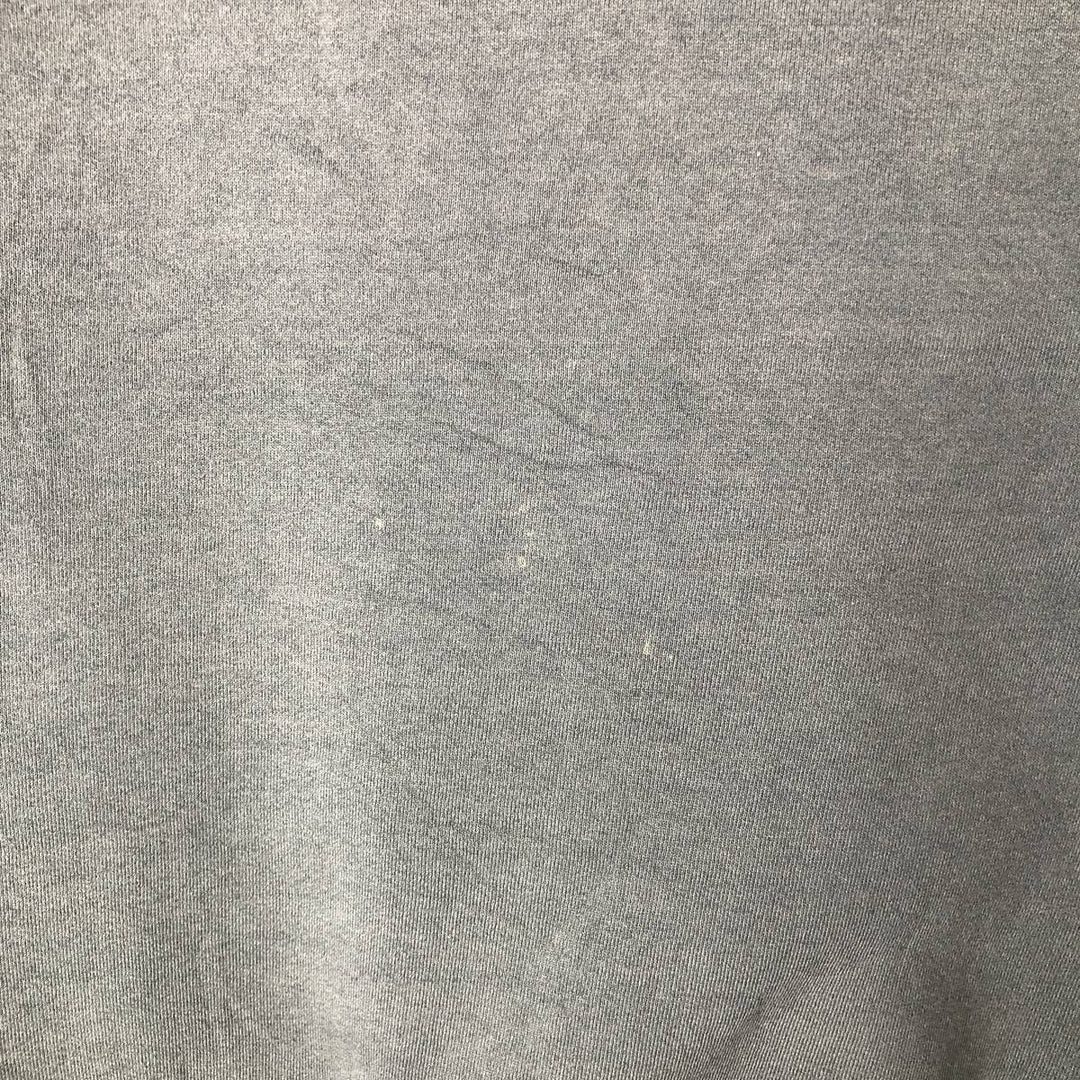 90'S Russell Half-Zip Sweatshirt, Men's, Size XL, Vintage cotton dark green Vintage Second Hand