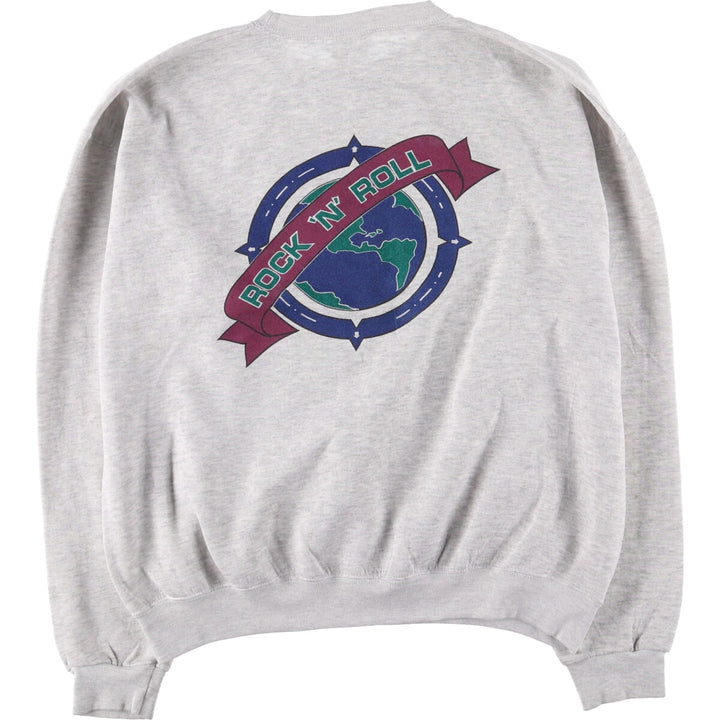 Hard Rock Cafe Advertising Sweatshirt, Men's XL polyester gray type Vintage Second Hand