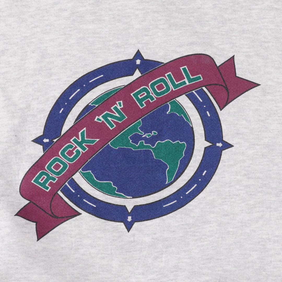 Hard Rock Cafe Advertising Sweatshirt, Men's XL polyester gray type Vintage Second Hand