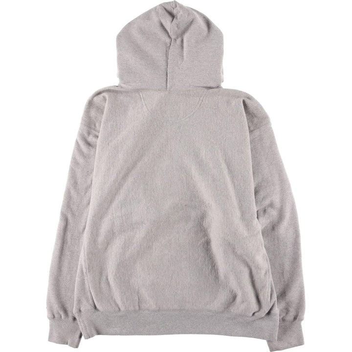 2000'S Champion Premium Reverse Weave Sweatshirt Pullover Hoodie, Men's XL cotton gray type Vintage Second Hand
