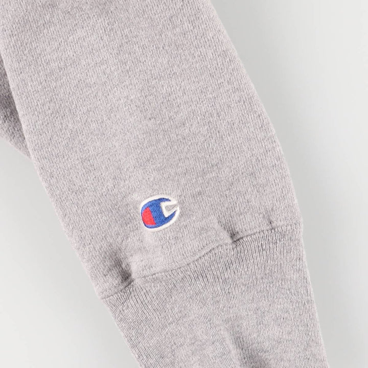2000'S Champion Premium Reverse Weave Sweatshirt Pullover Hoodie, Men's XL cotton gray type Vintage Second Hand
