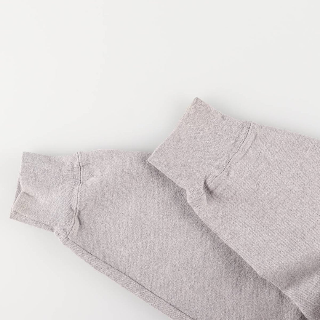 2000'S Champion Premium Reverse Weave Sweatshirt Pullover Hoodie, Men's XL cotton gray type Vintage Second Hand