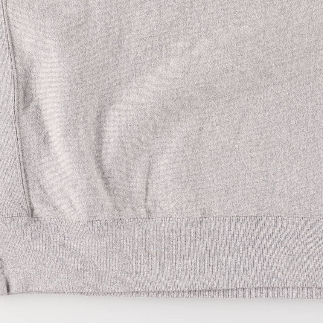2000'S Champion Premium Reverse Weave Sweatshirt Pullover Hoodie, Men's XL cotton gray type Vintage Second Hand