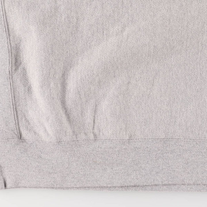 2000'S Champion Premium Reverse Weave Sweatshirt Pullover Hoodie, Men's XL cotton gray type Vintage Second Hand