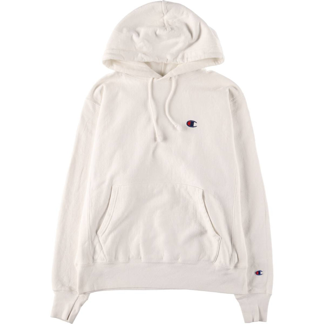Champion REVERSE WEAVE Reverse Weave Sweat Pullover Hoodie Men's M cotton white type Vintage Second Hand