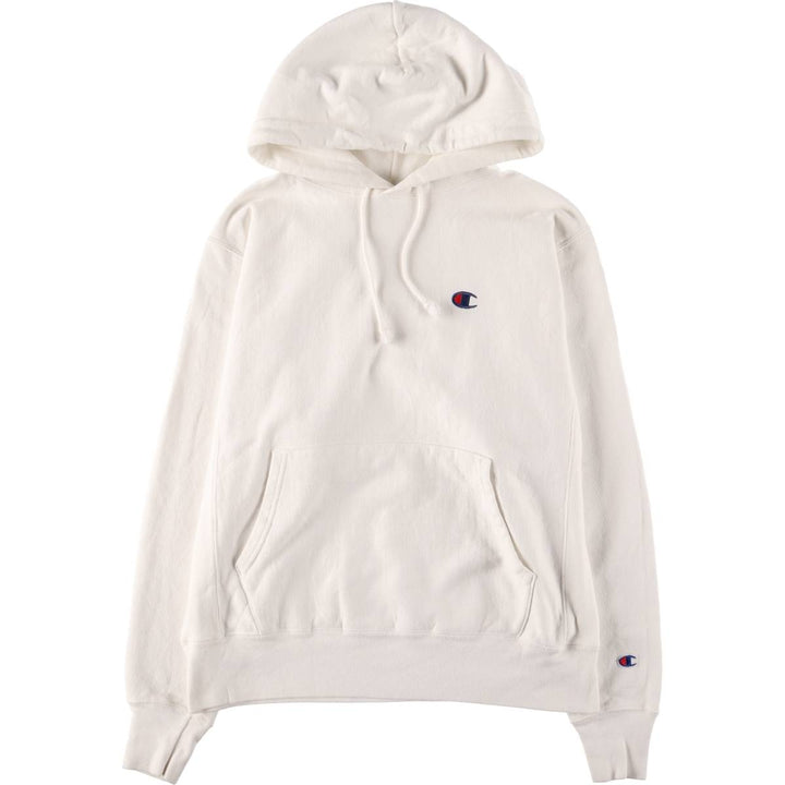 Champion REVERSE WEAVE Reverse Weave Sweat Pullover Hoodie Men's M cotton white type Vintage Second Hand