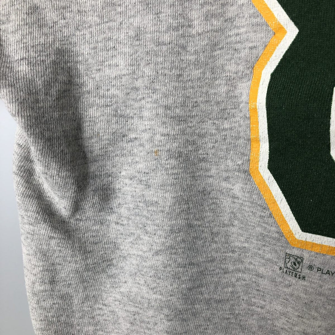 Vintage 90'S Tartex NFL Green Bay Packers Print Sweatshirt, Made in USA, Men's Size XL cotton gray type Vintage Second Hand