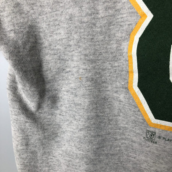 Vintage 90'S Tartex NFL Green Bay Packers Print Sweatshirt, Made in USA, Men's Size XL cotton gray type Vintage Second Hand