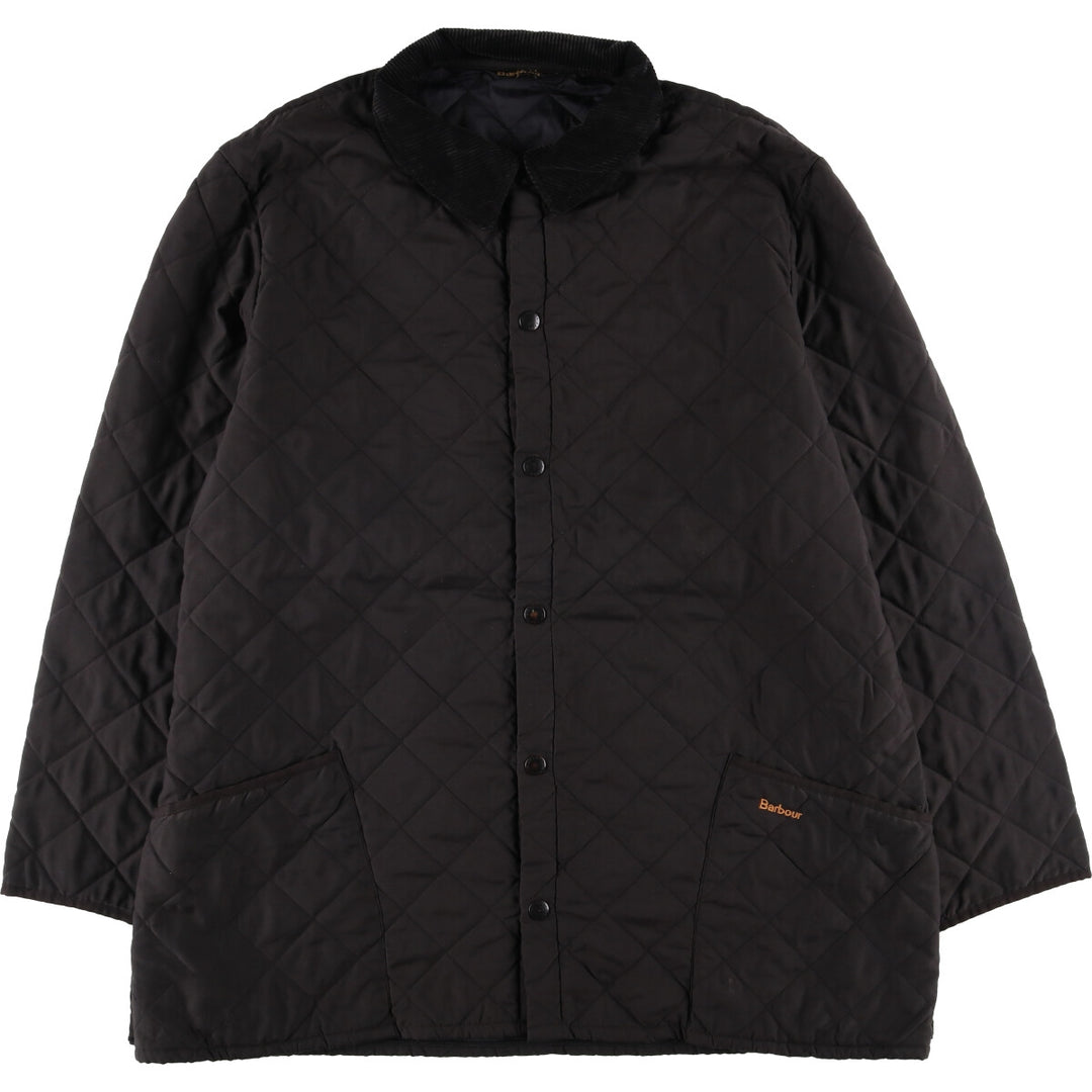 2000s~ Barbour 3 Warrant Quilted Puffer Jacket, Men's XXL polyester black type Vintage Second Hand