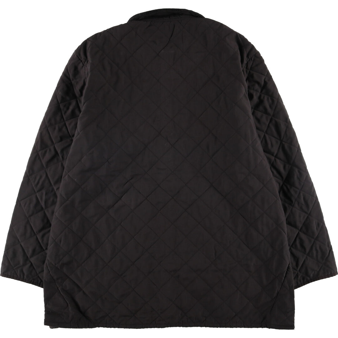 2000s~ Barbour 3 Warrant Quilted Puffer Jacket, Men's XXL polyester black type Vintage Second Hand