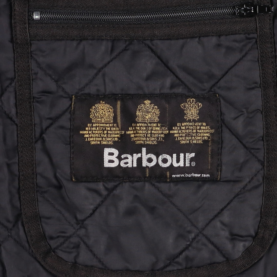 2000s~ Barbour 3 Warrant Quilted Puffer Jacket, Men's XXL polyester black type Vintage Second Hand