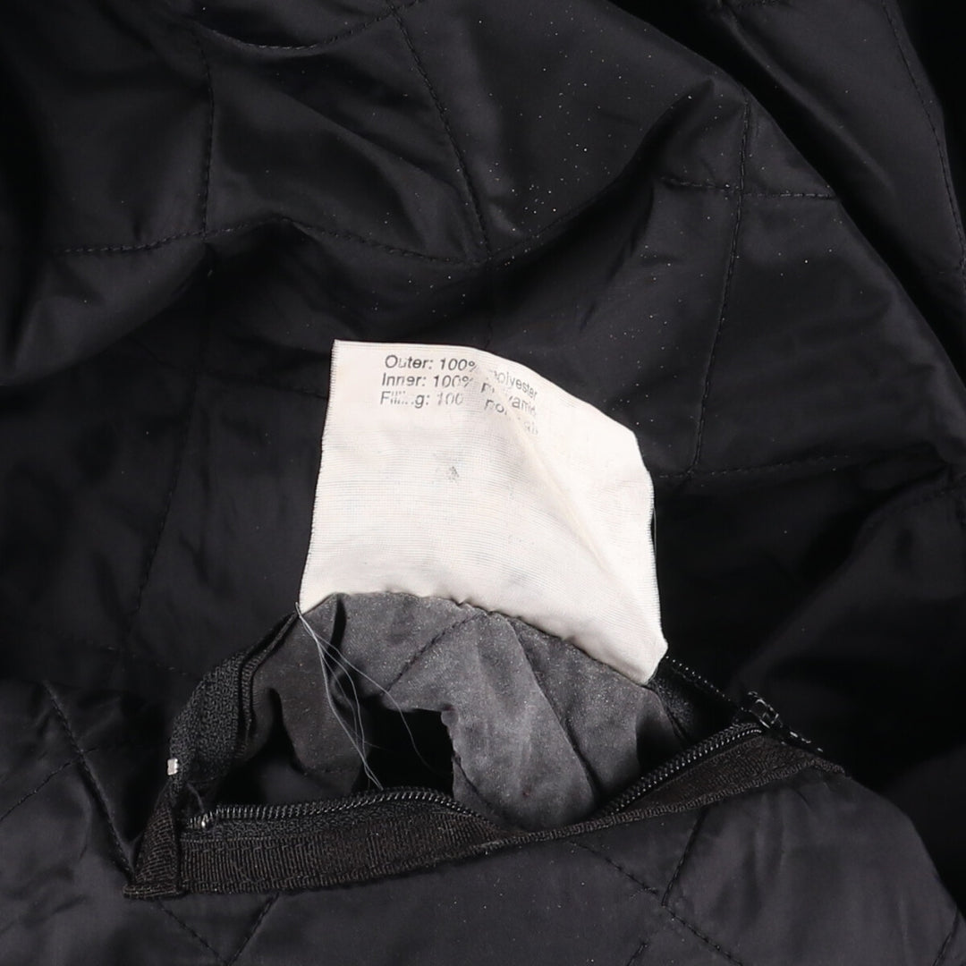 2000s~ Barbour 3 Warrant Quilted Puffer Jacket, Men's XXL polyester black type Vintage Second Hand