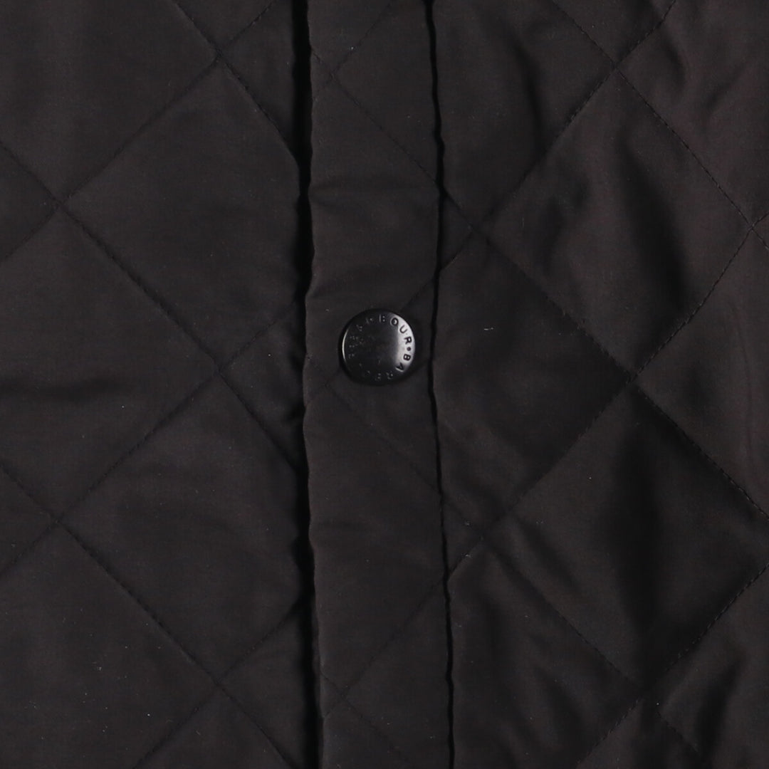 2000s~ Barbour 3 Warrant Quilted Puffer Jacket, Men's XXL polyester black type Vintage Second Hand
