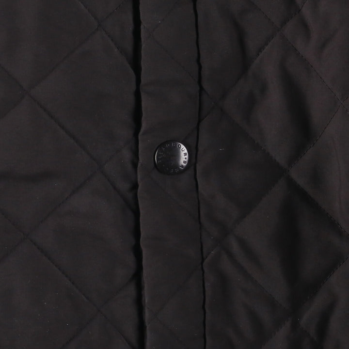 2000s~ Barbour 3 Warrant Quilted Puffer Jacket, Men's XXL polyester black type Vintage Second Hand