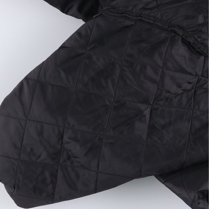 2000s~ Barbour 3 Warrant Quilted Puffer Jacket, Men's XXL polyester black type Vintage Second Hand