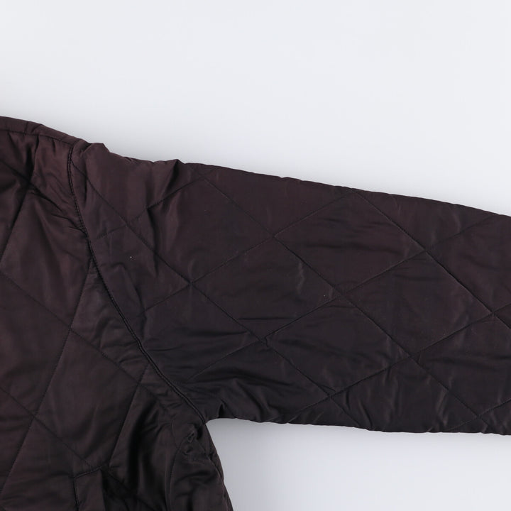 2000s~ Barbour KNIGHTSBRIDGE 3 Warrant Quilted Puffer Jacket, Men's XL polyester black type Vintage Second Hand