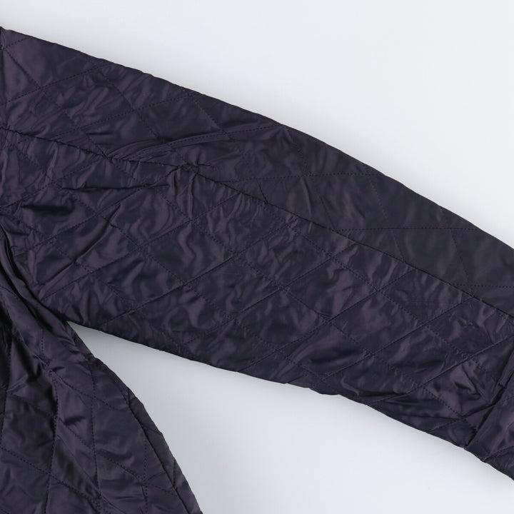 2000s~ Barbour Lightweight Riddesdale 3 Warrant Quilted Puffer Jacket, Men's Size L polyamide navy blue type Vintage Second Hand