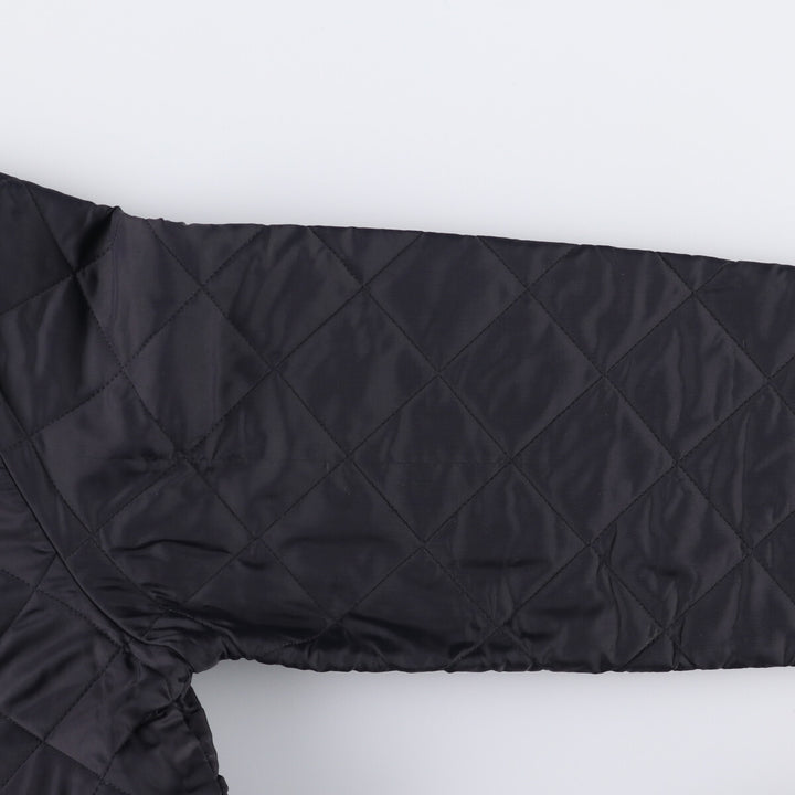 2000s~ Barbour Riddesdale Jacket, Padded Jacket, Former 3 Warrant, Quilted Puffer Jacket, Made in the UK Nylon black type Vintage Second Hand