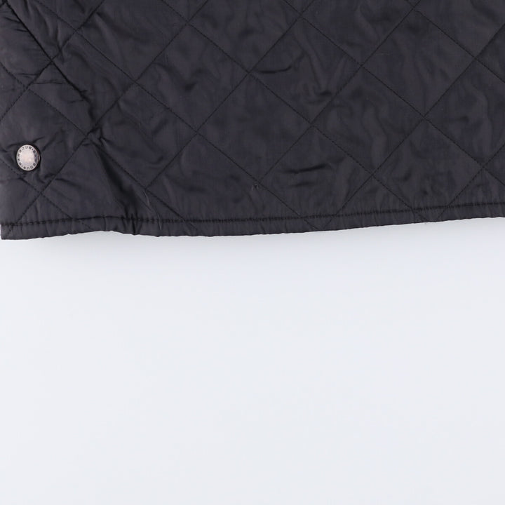 2000s~ Barbour Riddesdale Jacket, Padded Jacket, Former 3 Warrant, Quilted Puffer Jacket, Made in the UK Nylon black type Vintage Second Hand