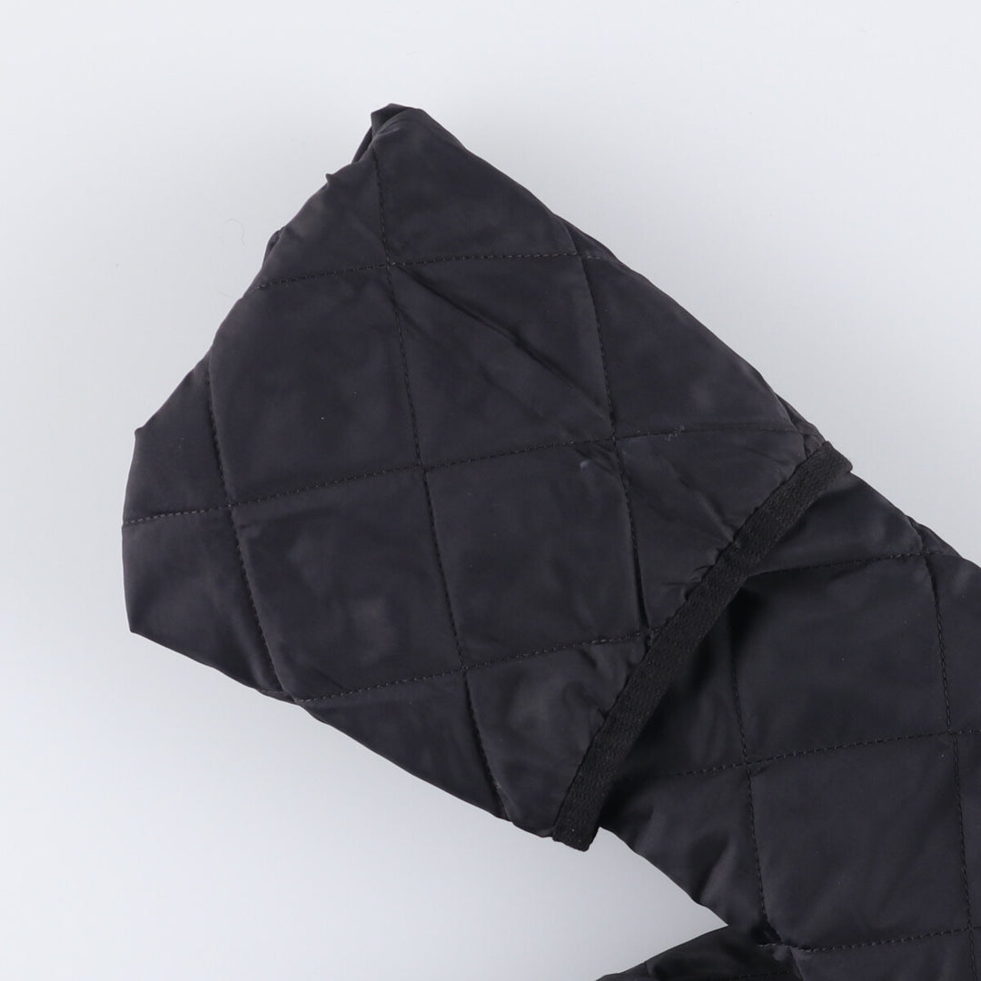 2000s~ Barbour Riddesdale Jacket, Padded Jacket, Former 3 Warrant, Quilted Puffer Jacket, Made in the UK Nylon black type Vintage Second Hand
