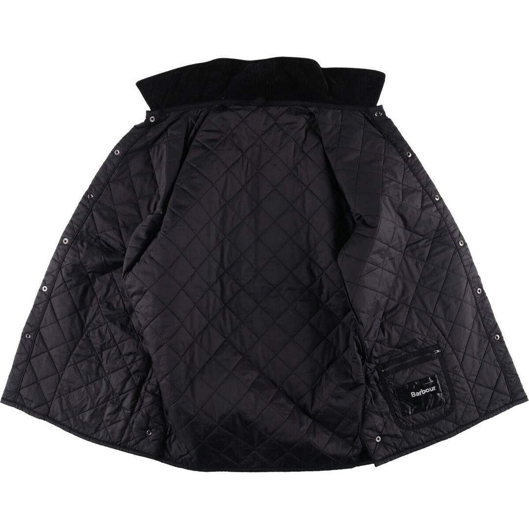 2000s~ Barbour Riddesdale Jacket, 3 Warrant, Quilted, Puffer Jacket, Men's Size L polyamide black type Vintage Second Hand