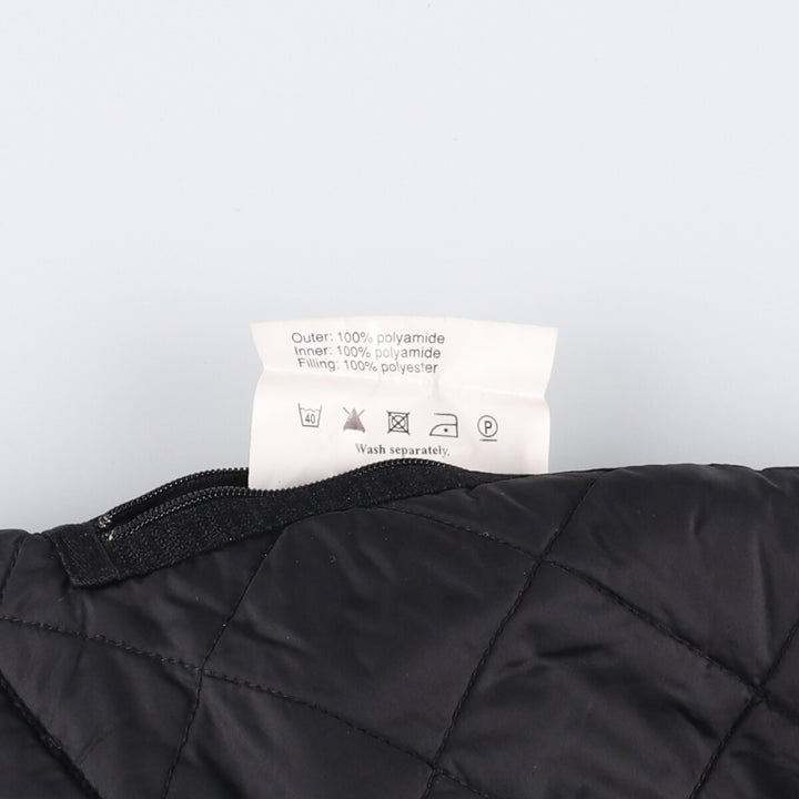 2000s~ Barbour Riddesdale Jacket, 3 Warrant, Quilted, Puffer Jacket, Men's Size L polyamide black type Vintage Second Hand