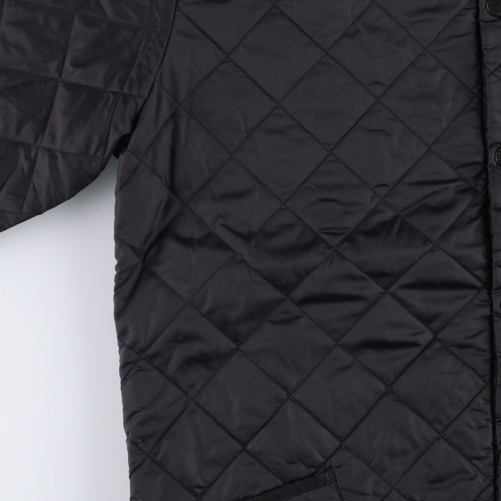 2000s~ Barbour Riddesdale Jacket, 3 Warrant, Quilted, Puffer Jacket, Men's Size L polyamide black type Vintage Second Hand