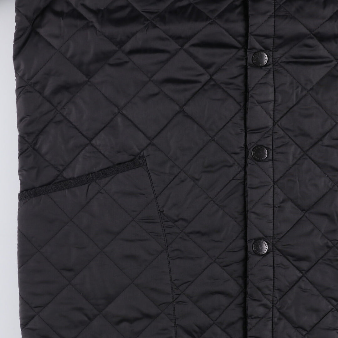 2000s~ Barbour Riddesdale Jacket, 3 Warrant, Quilted, Puffer Jacket, Men's Size L polyamide black type Vintage Second Hand