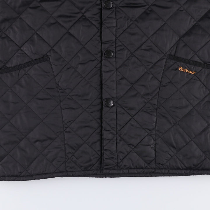 2000s~ Barbour Riddesdale Jacket, 3 Warrant, Quilted, Puffer Jacket, Men's Size L polyamide black type Vintage Second Hand