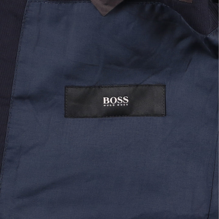 Hugo Boss Peak Lapel Tailored Jacket, Men's Size M unclear navy blue type Vintage Second Hand