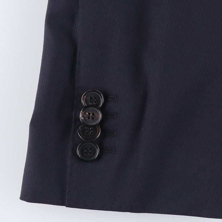 Hugo Boss Peak Lapel Tailored Jacket, Men's Size M unclear navy blue type Vintage Second Hand