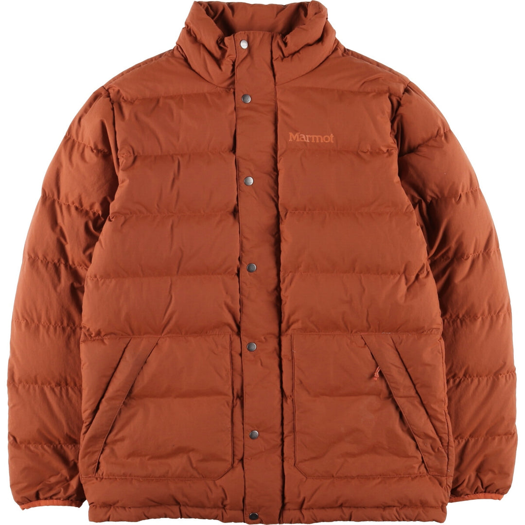 Marmot FOR LIFE 700 Fill Power Ripstop Down Jacket, Men's Size Medium Recycled nylon orange type Vintage Second Hand