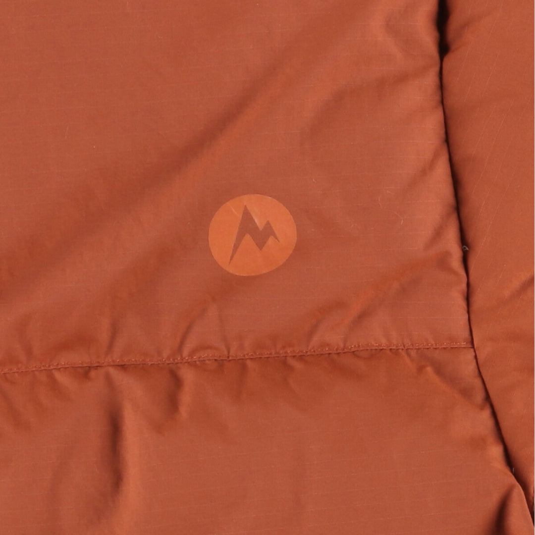 Marmot FOR LIFE 700 Fill Power Ripstop Down Jacket, Men's Size Medium Recycled nylon orange type Vintage Second Hand