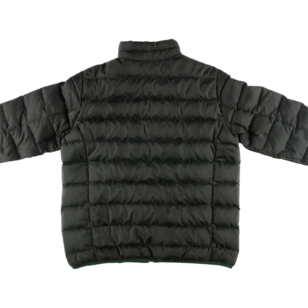 Eddie Bauer 650 Fill Power Down Jacket, Men's Size L polyester Green type dark green Vintage Second Hand